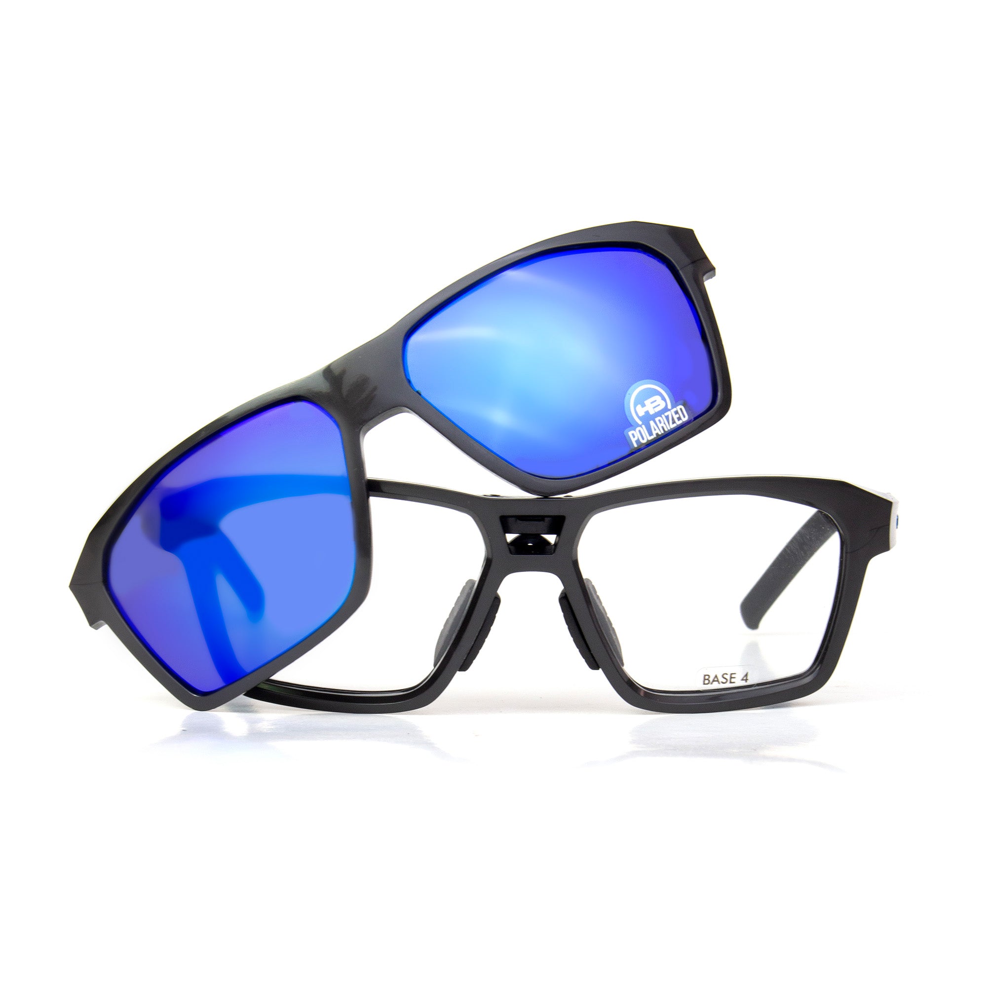 Óculos Ciclismo com Clip HB Presto Blue