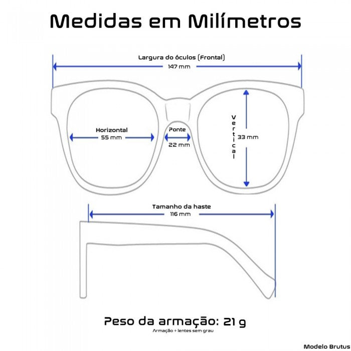 Pack Brutus com Lentes