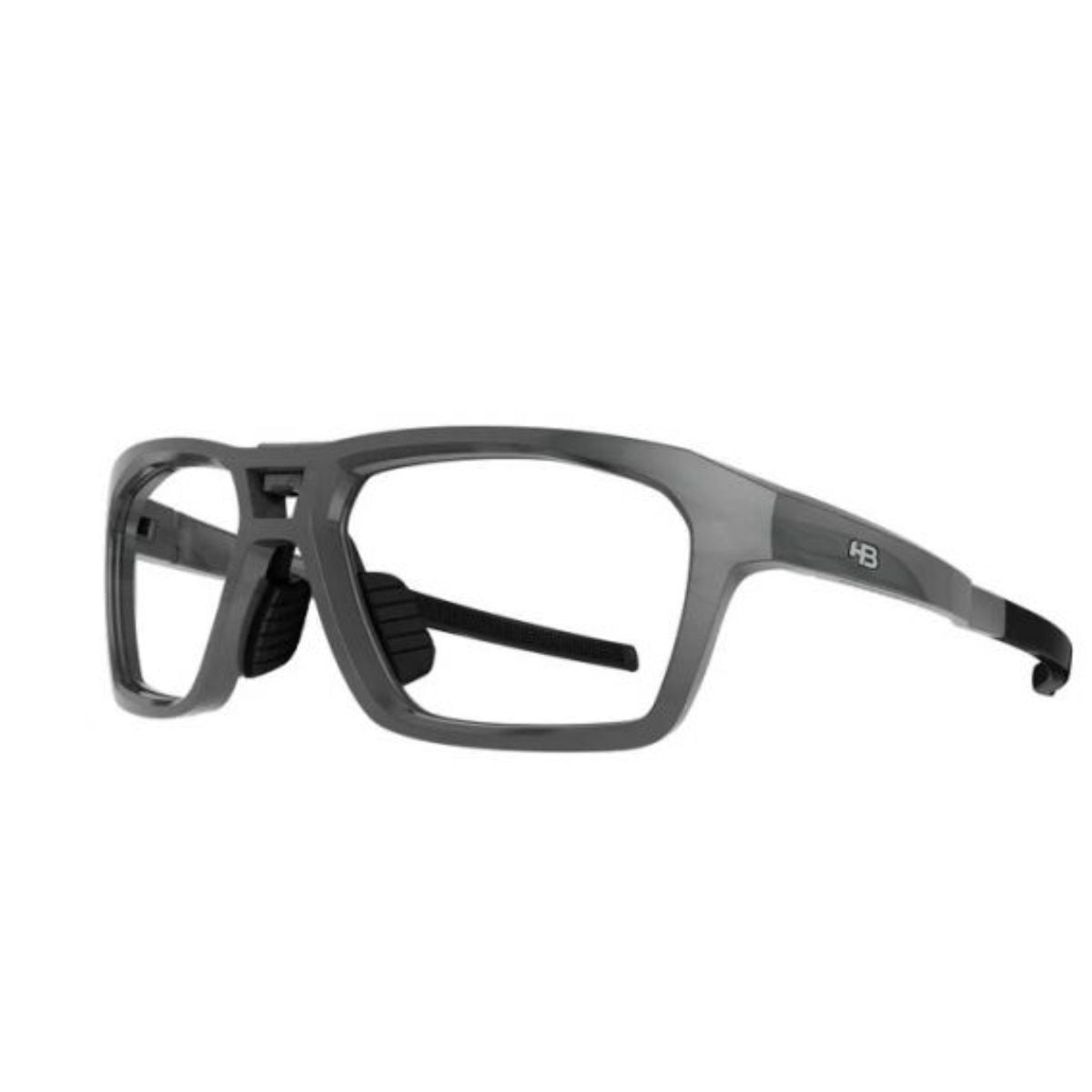 Óculos Ciclismo com Clip HB Presto Cinza