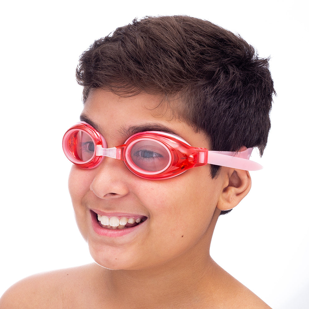 Óculos Natação Infantil Personalizado - Poseidon Rosa